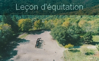 Lecon d'equitation